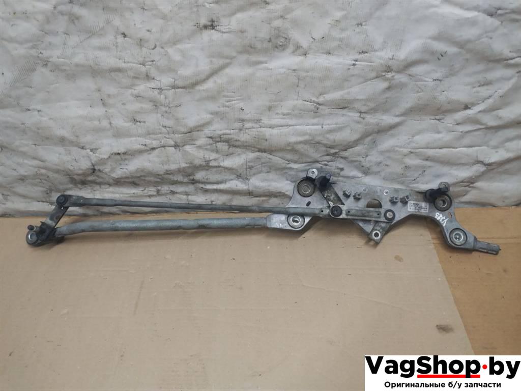 механизм стеклоочистителя (трапеция дворников) Volkswagen Touareg 2 поколение 2012, 3.6 л., FSI, CGR, бензин, АКПП, серебро, внедорожник 5 дв., полный привод, 7P0955023 - фото №1