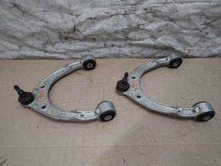 рычаг передний Volkswagen Touareg 2 поколение 2012, 3.6 л., FSI, CGR, бензин, АКПП, серебро, внедорожник 5 дв., полный привод