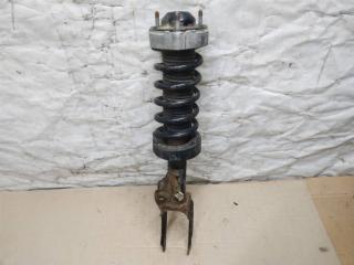 амортизатор передний левый Volkswagen Touareg 2 поколение 2012, 3.6 л., FSI, CGR, бензин, АКПП, серебро, внедорожник 5 дв., полный привод