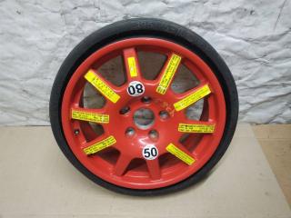 колесо запасное (таблетка) Volkswagen Touareg 2 поколение 2012, 3.6 л., FSI, CGR, бензин, АКПП, серебро, внедорожник 5 дв., полный привод, 7P0601027