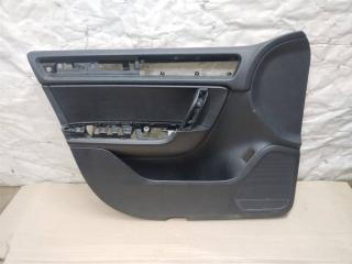 обшивка двери передняя левая Volkswagen Touareg 2 поколение 2012, 3.6 л., FSI, CGR, бензин, АКПП, серебро, внедорожник 5 дв., полный привод