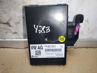 диагностический интерфейс Volkswagen Touareg 2 поколение 2012, 3.6 л., FSI, CGR, бензин, АКПП, серебро, внедорожник 5 дв., полный привод, 7P6907530A, 7P6907530C