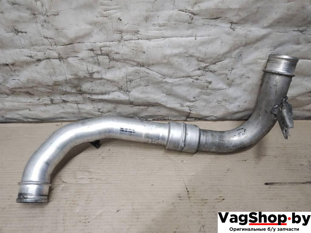 патрубок интеркулера Audi A4 B8/8K 2010, 2.7 л., TDi, CGK, дизель, МКПП, белый, седан, передний привод, 059145731BR - фото №1