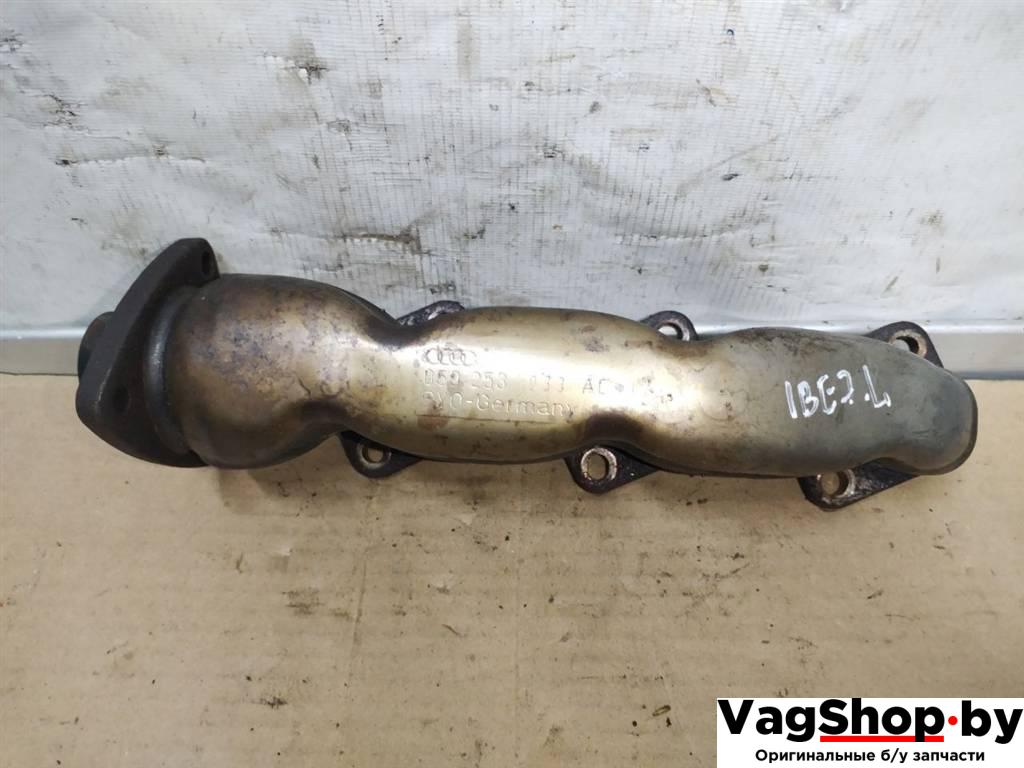 коллектор выпускной Audi A4 B8/8K 2010, 2.7 л., TDi, CGK, дизель, МКПП, белый, седан, передний привод, 059253033AC - фото №1