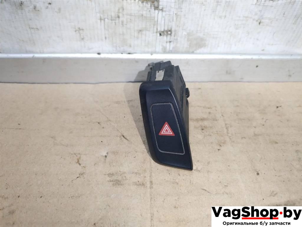кнопка аварийной сигнализации Audi A4 B8/8K 2010, 2.7 л., TDi, CGK, дизель, МКПП, белый, седан, передний привод, 8K1941509 - фото №1