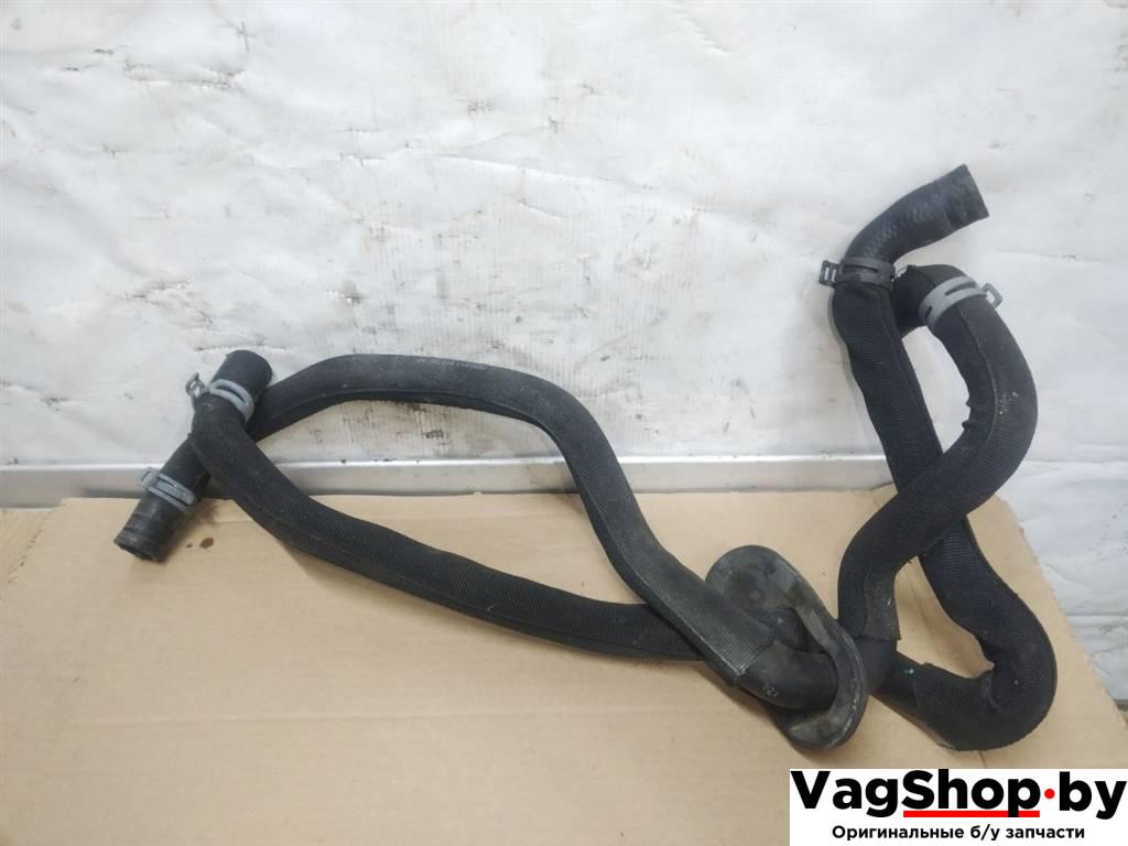 патрубок (трубопровод, шланг) Audi A4 B8/8K 2010, 2.7 л., TDi, CGK, дизель, МКПП, белый, седан, передний привод, 8K1819350AD - фото №1