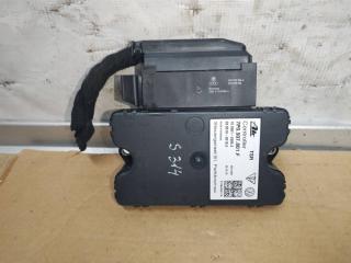 блок управления ручником Volkswagen Touareg 2 поколение 2014, 3.6 л., FSI, CGR, бензин, АКПП, синий, внедорожник 5 дв., полный привод, 7P0907801F, 3C0973763A