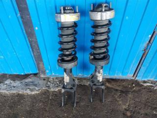 амортизатор передний Volkswagen Touareg 2 поколение 2014, 3.6 л., FSI, CGR, бензин, АКПП, синий, внедорожник 5 дв., полный привод