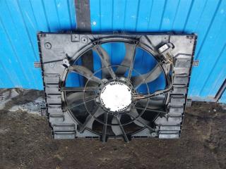 вентилятор радиатора Volkswagen Touareg 2 поколение 2014, 3.6 л., FSI, CGR, бензин, АКПП, синий, внедорожник 5 дв., полный привод, 7P0121207B, 7P0121203H