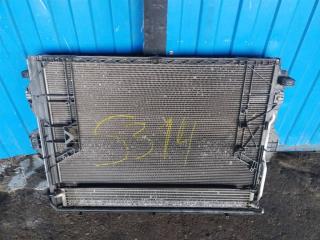 кассета радиаторов Volkswagen Touareg 2 поколение 2014, 3.6 л., FSI, CGR, бензин, АКПП, синий, внедорожник 5 дв., полный привод, 7P0121207J, 7P0121253A