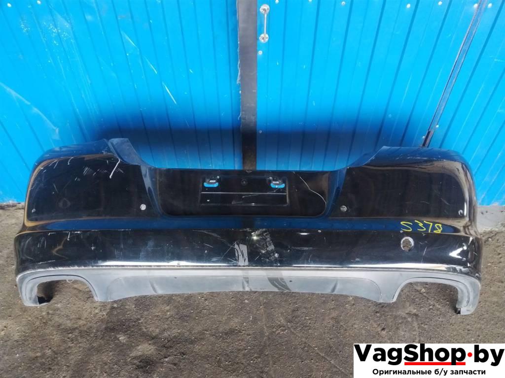 бампер задний Porsche Panamera 970 2011, 3.6 л., i, M 46.40, бензин, АКПП, черный, хетчбэк 5 дв., полный привод - фото №1