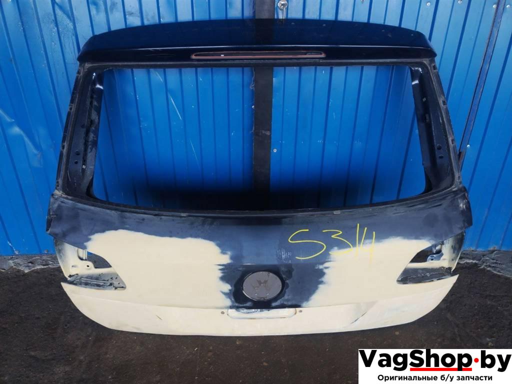 крышка багажника (дверь 3-5) Volkswagen Touareg 2 поколение 2014, 3.6 л., FSI, CGR, бензин, АКПП, синий, внедорожник 5 дв., полный привод - фото №1