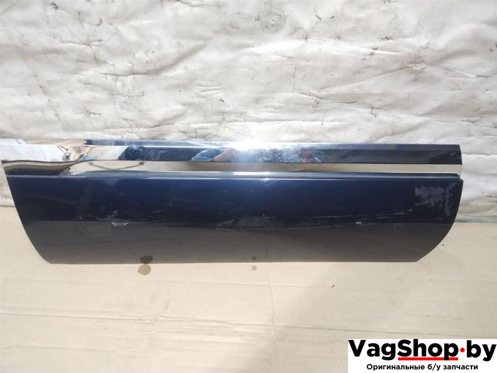 молдинг двери задней правой Volkswagen Touareg 2 поколение 2014, 3.6 л., FSI, CGR, бензин, АКПП, синий, внедорожник 5 дв., полный привод, 7P6854950H - фото №1