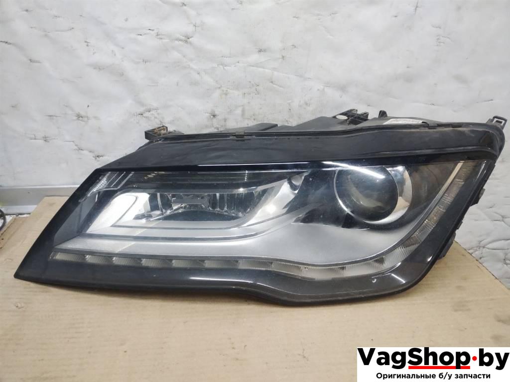 фара левая Audi A7 1 4G 2012, 3.0 л., TDi, CLA, дизель, АКПП, белый, хетчбэк 5 дв., полный привод, правый руль, 4G8941005A, 4G0907397J, 8K0941597A - фото №1