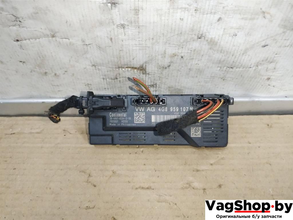 блок управления крышкой багажника Audi A7 1 4G 2012, 3.0 л., TDi, CLA, дизель, АКПП, белый, хетчбэк 5 дв., полный привод, правый руль, 4G8959107N, 4G8959107F - фото №1