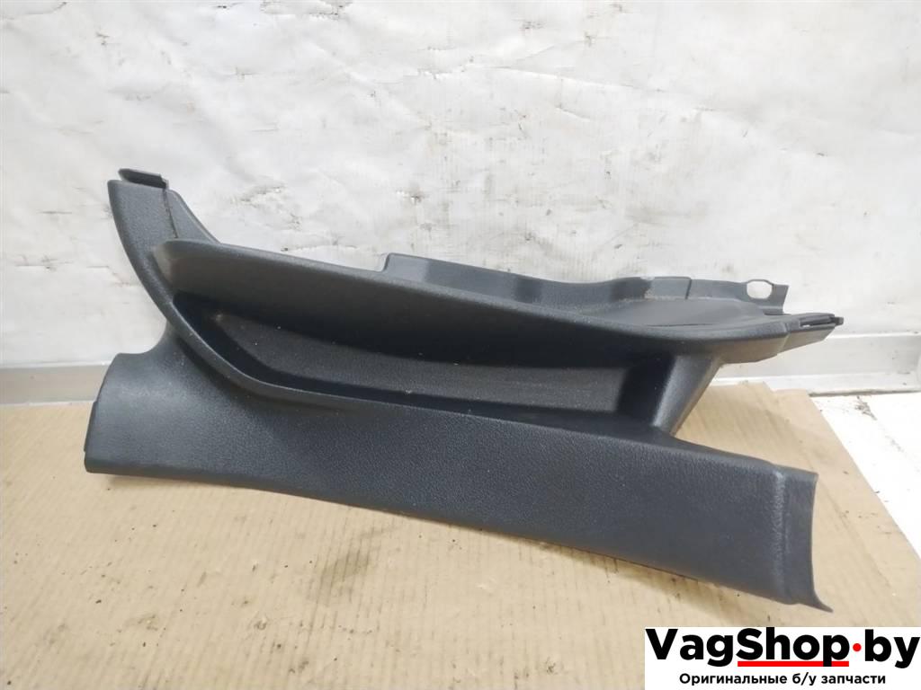 накладка на порог Volkswagen Golf Plus 2 поколение 2010, 1.6 л., TDi, CAY, дизель, АКПП, красный, хетчбэк 5 дв., передний привод, 5M0867343A - фото №1