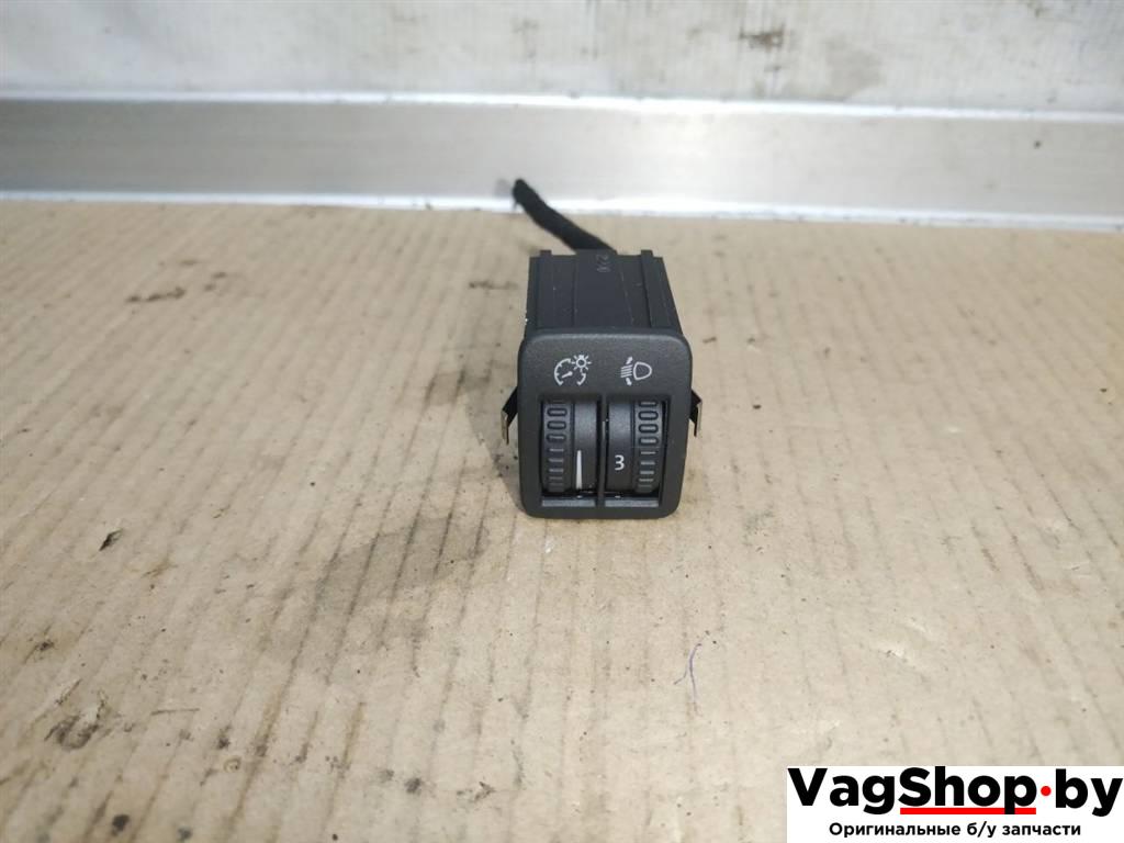 кнопка корректора фар Volkswagen Golf Plus 2 поколение 2010, 1.6 л., TDi, CAY, дизель, АКПП, красный, хетчбэк 5 дв., передний привод, 5M0941333A - фото №1