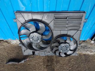вентилятор радиатора Volkswagen Sharan 2 поколение 2011, 2.0 л., TDi, CFF, дизель, МКПП, черный, минивэн, передний привод