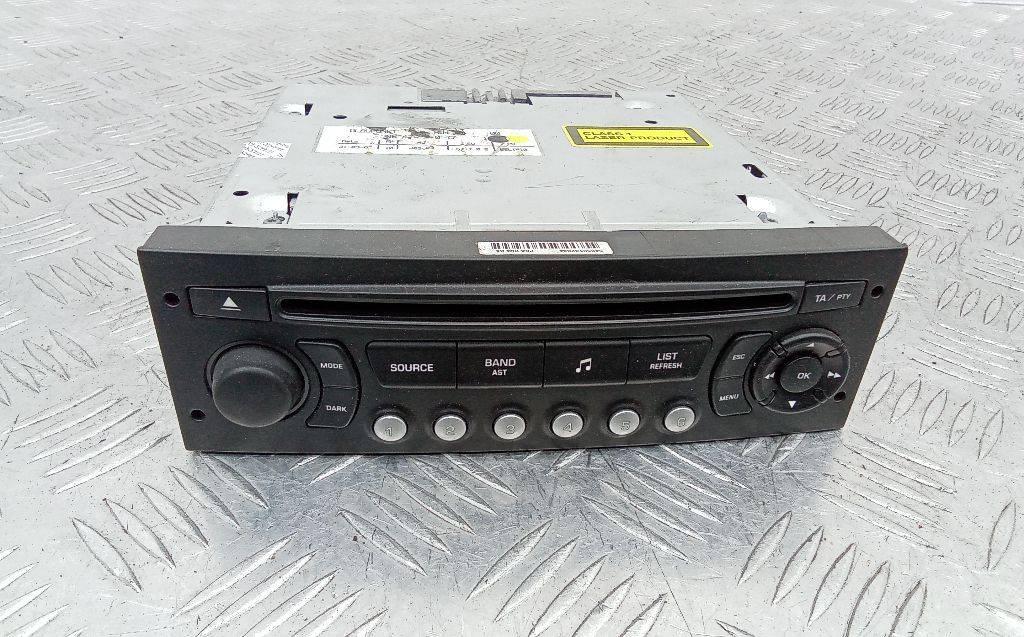 магнитола Citroen C4 1 поколение 2005, 9647521077 - фото №1