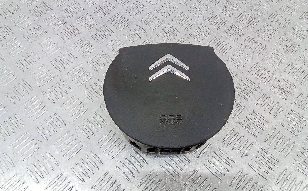 подушка безопасности водителя Citroen C4 1 поколение 2005, 96471578ZD - фото №1