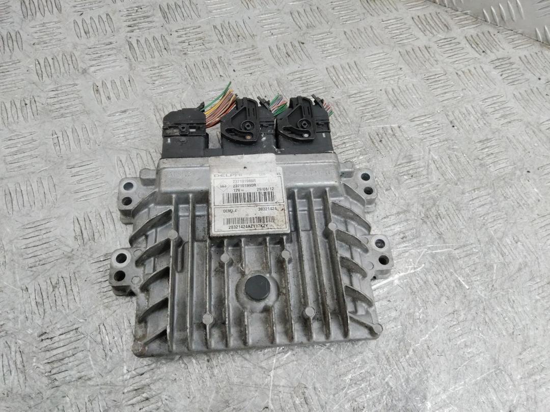 блок управления двигателем Renault Kangoo 2 поколение 2011, 1.5 л., дизель, 237101989R, 237101990R - фото №1