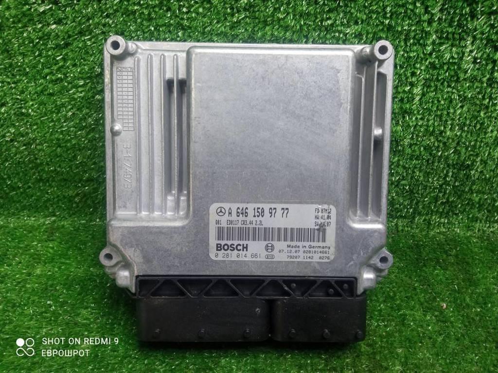 блок управления двигателем Mercedes-Benz CLC-Класс CL203 (2008—2011) 2009, 2.2TD 646, 6461509777 - фото №1