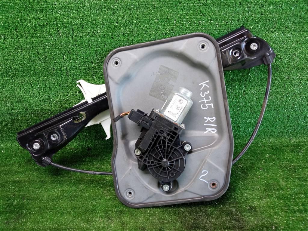 стеклоподъемник электрический задний правый Skoda Fabia II (2007—2010) 2008, 5J4839462 - фото №1