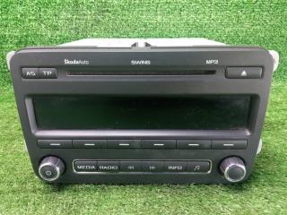 магнитола Skoda Fabia II (2007—2010) 2008, 1.2i BZG, 5J0035161C