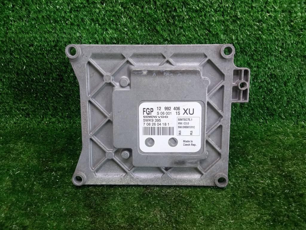 блок управления двигателем Opel Astra H рестайлинг (2006—2014) 2012, 1.8i Z18XER, 12992406 - фото №1