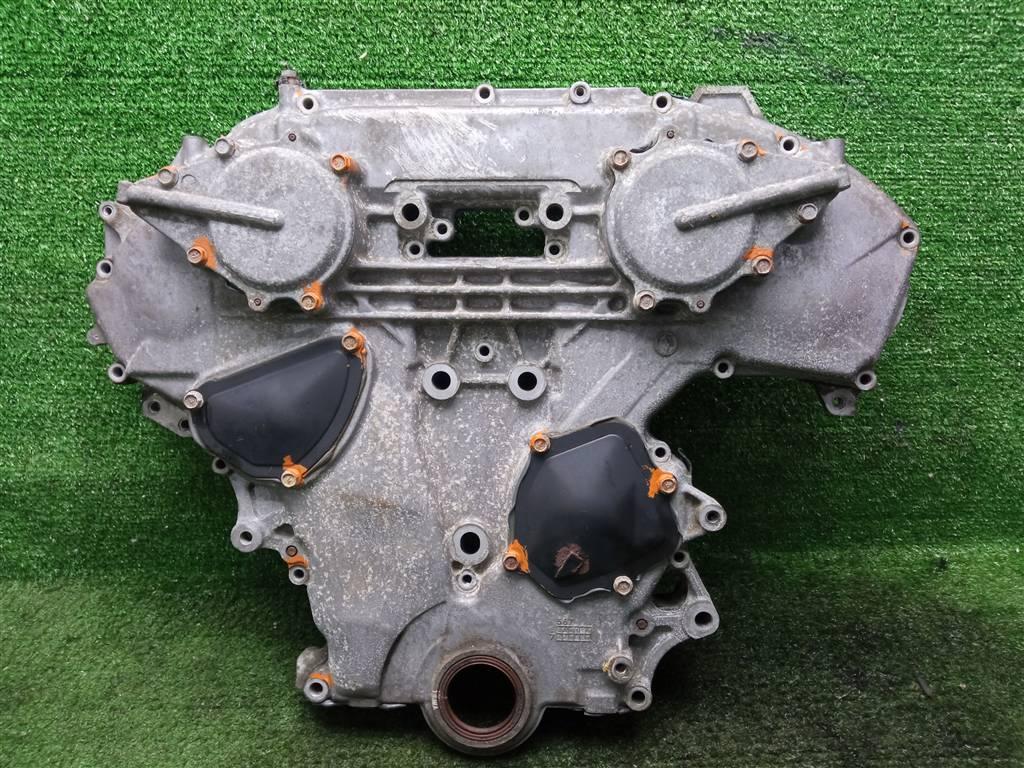 крышка двигателя передняя Nissan Murano Z50 (2002—2008) 2005, 3.5i VQ35-DE, 135018J105 - фото №1