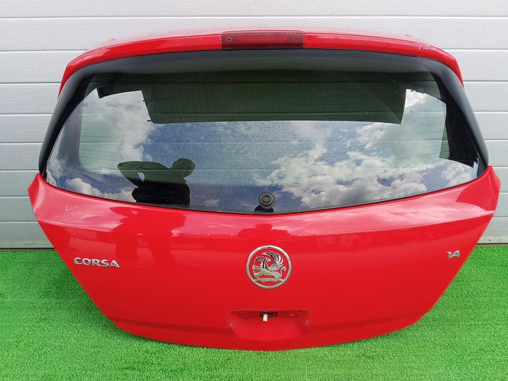 крышка багажника (дверь 3-5) Opel Corsa D (2006—2010) 2009, Название двигателя 1.4i Z14XEP, 93191542 - фото №1