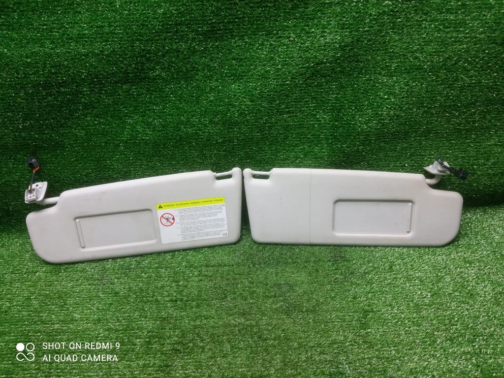 козырек солнцезащитный Volkswagen Passat B6 (2005—2010) 2008, Название двигателя 2.0TD BKP, 1K0857551N2F4 - фото №1