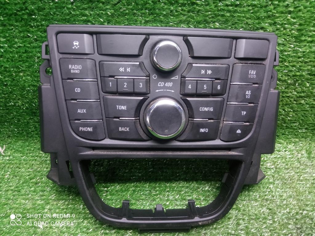 магнитола Opel Astra J рестайлинг (2012—2018) 2013, 1.6i A16XER, 13360091 - фото №1