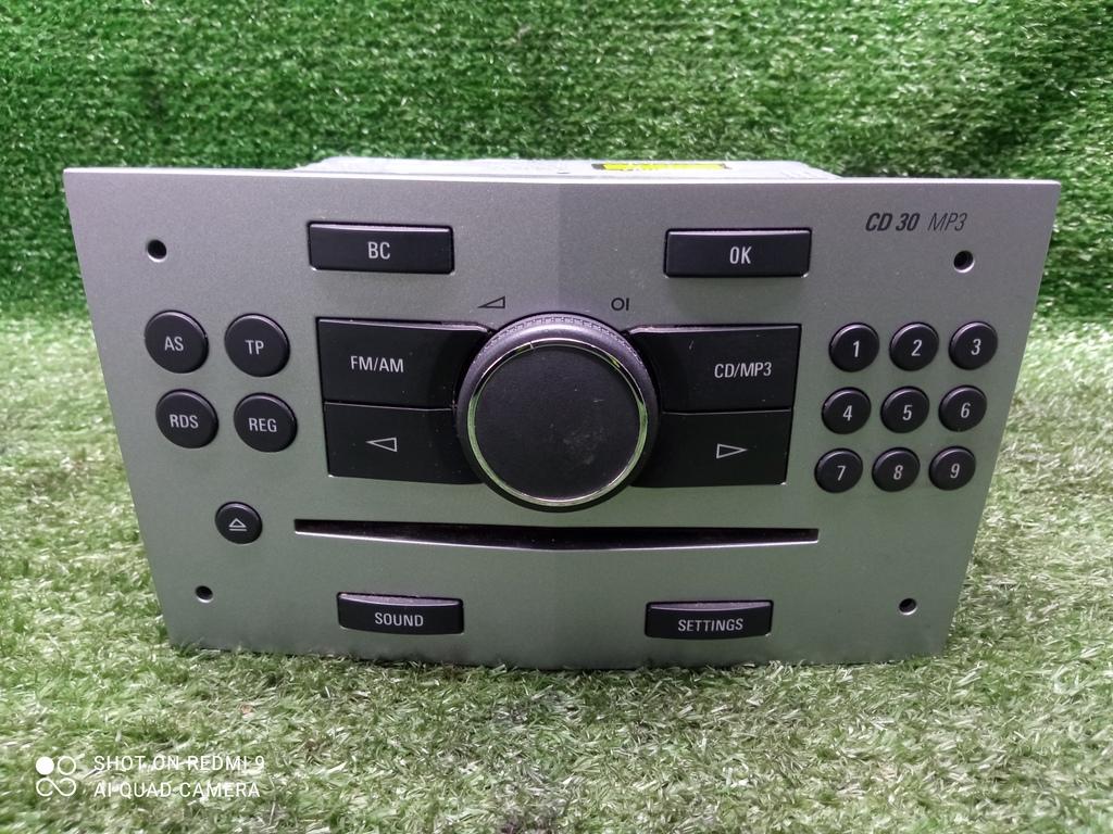 магнитола Opel Astra H рестайлинг (2006—2014) 2011, 1.8i Z18XER, 13289932 - фото №1