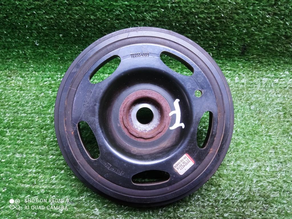 шкив коленвала Opel Astra J рестайлинг (2012—2018) 2014, Название двигателя 1.4T A14NET, 55574771 - фото №1