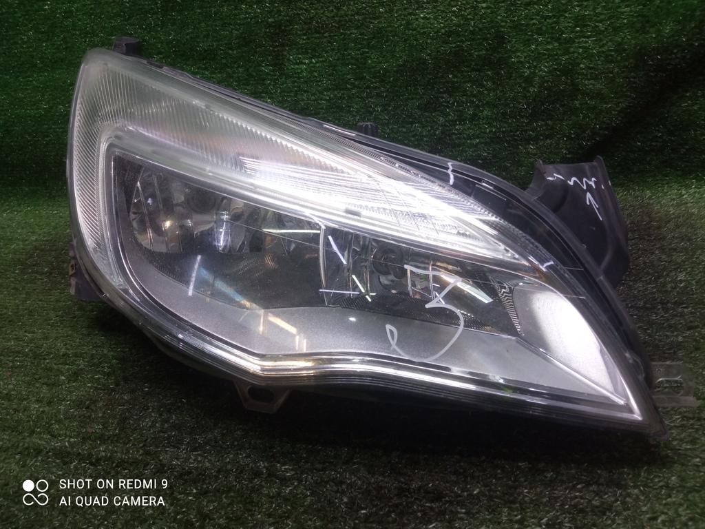 фара правая Opel Astra J (2009—2012) 2011, Название двигателя 1.6i A16XER, 13253657 - фото №1