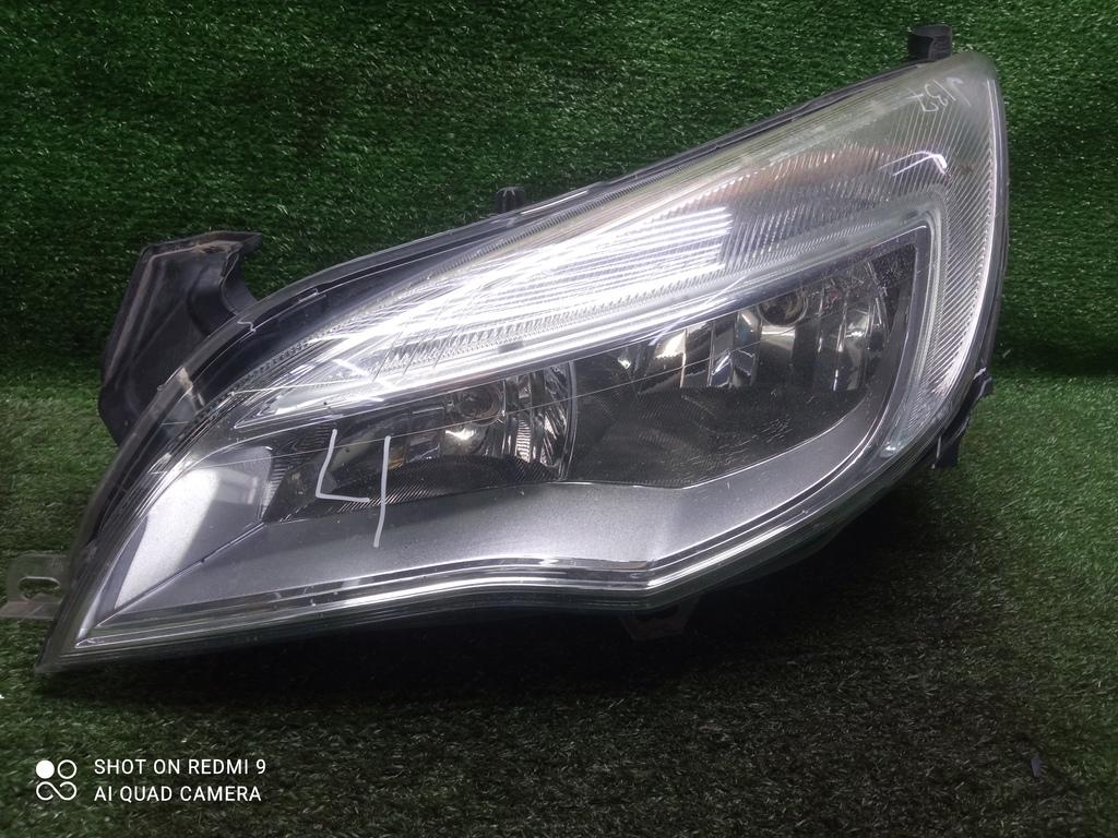 фара левая Opel Astra J (2009—2012) 2011, Название двигателя 1.6i A16XER, 13253656 - фото №1