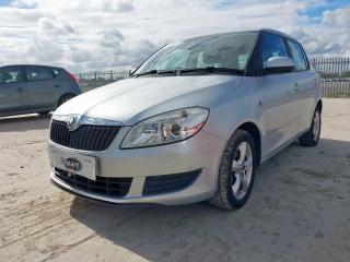 дверь передняя левая Skoda Fabia II рестайлинг (2010—2014) 2012, 5J6831055