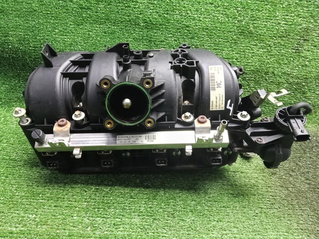 коллектор впускной Opel Astra H рестайлинг (2006—2014) 2006, 1.4i Z14XEP, 55559836 - фото №1