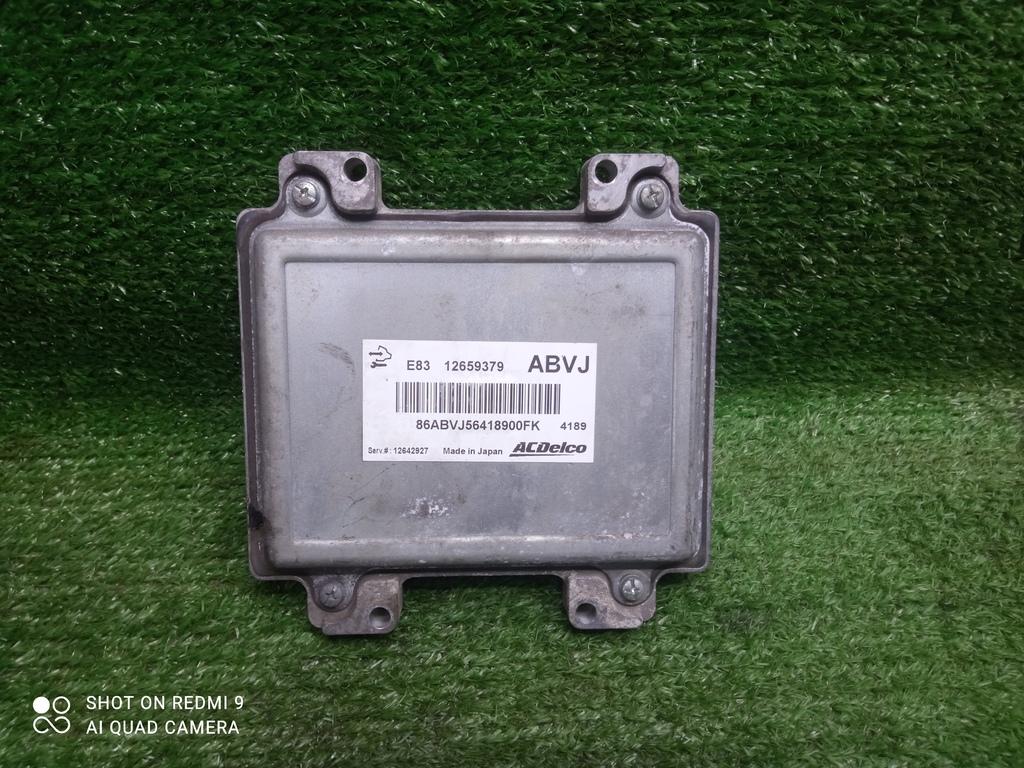блок управления двигателем Opel Zafira C (2011—2016) 2014, 1.8i A18XER, 12642927 - фото №1