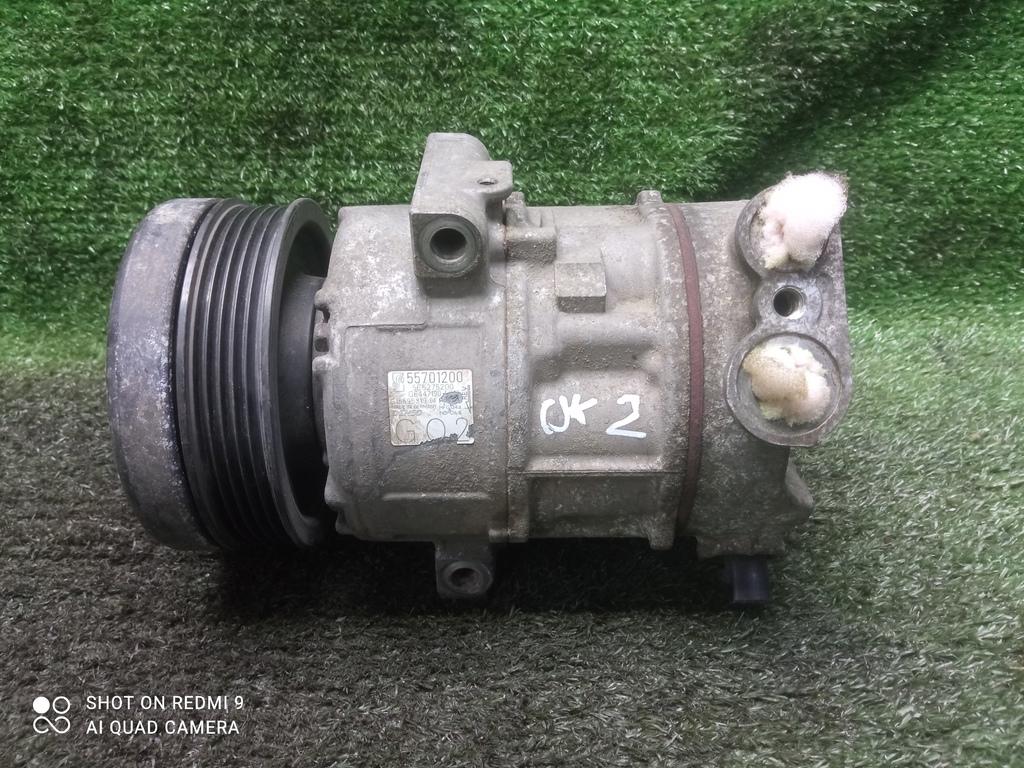 компрессор кондиционера Opel Corsa D (2006—2010) 2009, 1.4i Z14XEP, 55701200 - фото №1