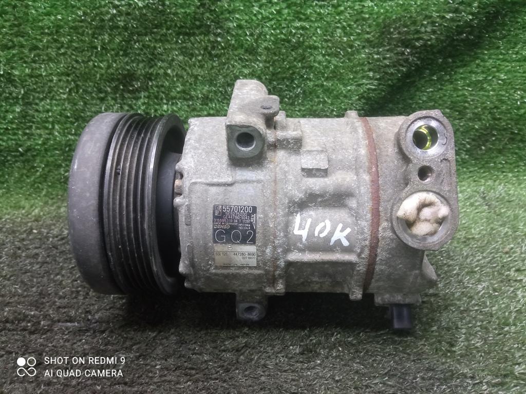 компрессор кондиционера Opel Corsa D (2006—2010) 2009, 1.4i Z14XEP, 55701200 - фото №1