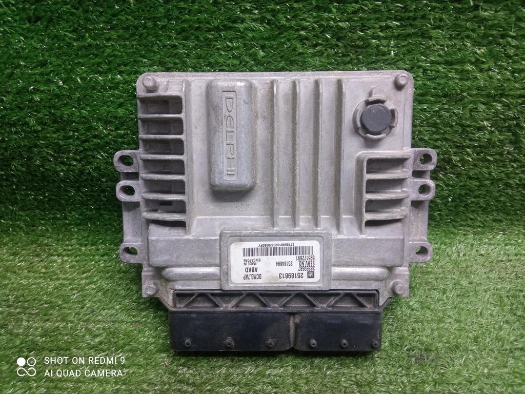 блок управления двигателем Opel Antara I рестайлинг (2010—2017) 2012, 2.2TD Z22D1, 25189813 - фото №1