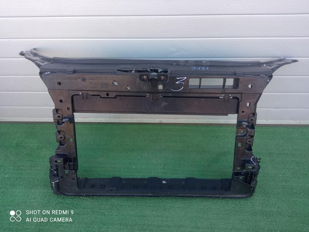 передняя панель крепления облицовки (телевизор) Skoda Fabia II рестайлинг (2010—2014) 2013, 1.2i CGPA, 5J0805588D - фото №1