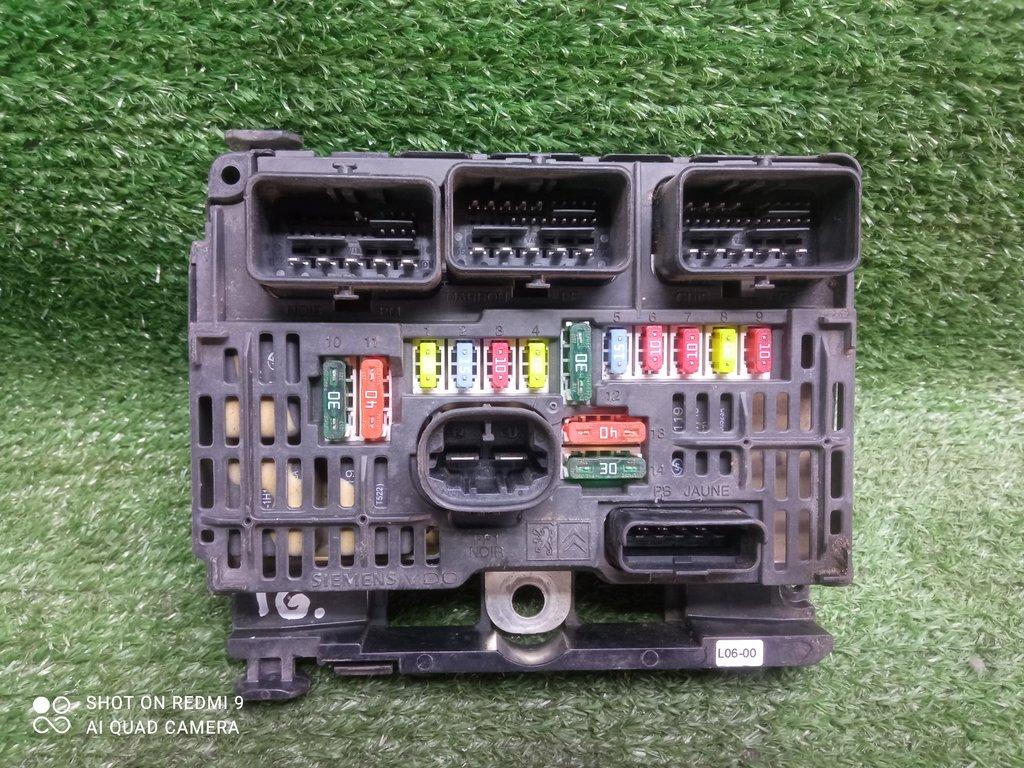 блок предохранителей Citroen C5 I рестайлинг (2004—2008) 2007, 9658539680 - фото №1