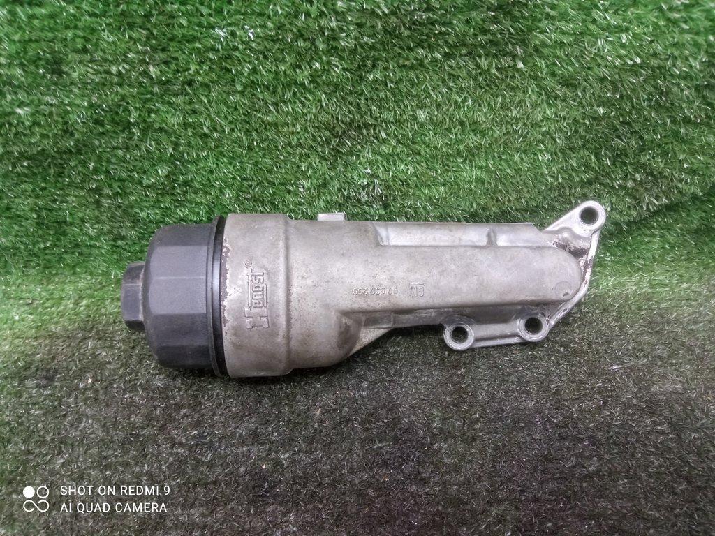 корпус масляного фильтра Opel Astra H (2004—2007) 2007, 1.4i Z14XEP, 90530259 - фото №1