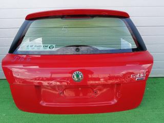 крышка багажника (дверь 3-5) Skoda Fabia II рестайлинг (2010—2014) 2013, Название двигателя 1.2i BZG, 5J6827159A