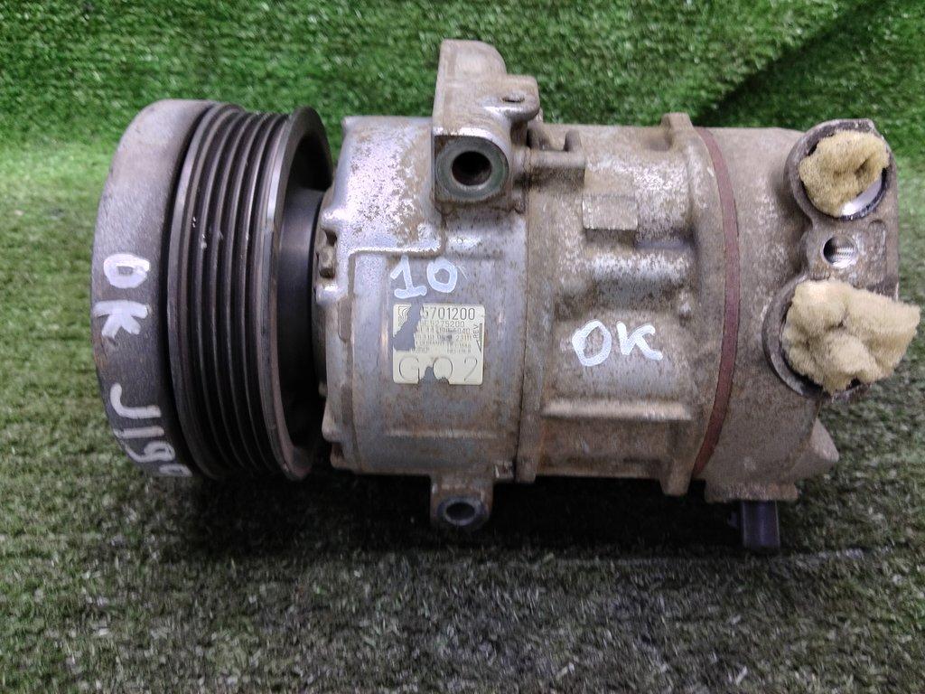 компрессор кондиционера Opel Corsa D (2006—2010) 2009, 1.4i Z14XEP, 55701200 - фото №1