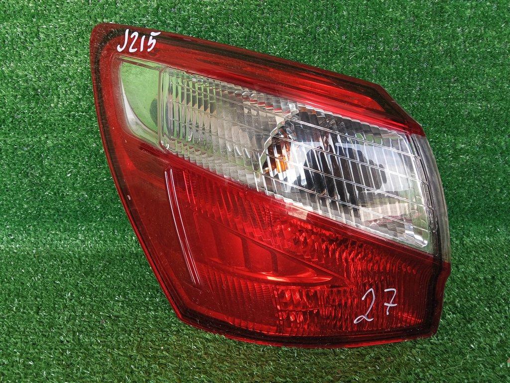 фонарь задний левый Nissan Qashqai I рестайлинг (2010—2013) 2012, Название двигателя 1.5TD K9K 282, 26555BR00B - фото №1