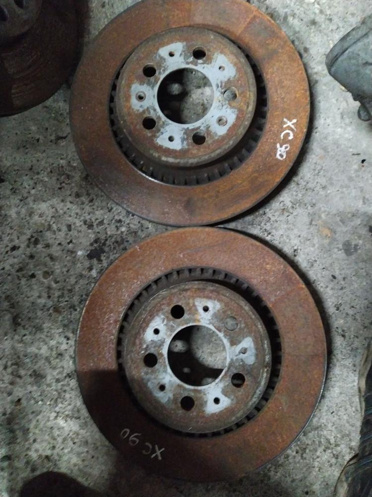 диски тормозные (комплект) Volvo XC90 1 поколение 2005, 2.5 л., бензин, универсал - фото №1